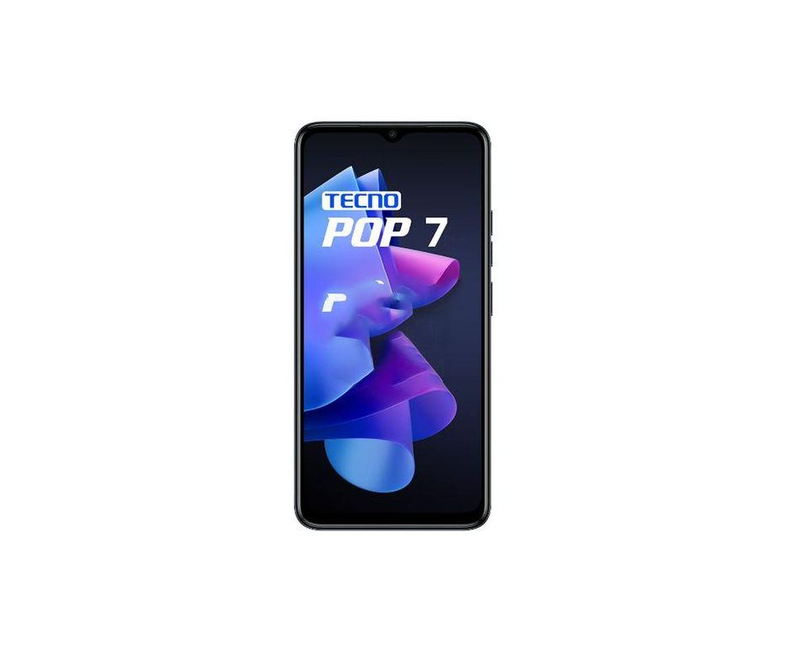 Tecno Pop 7 - 6.6" 2GB RAM 64GB ROM 8MP 5000mAh - Black