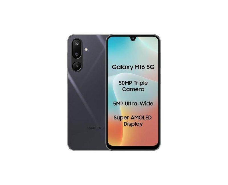 Samsung Galaxy M16 – 6.7" 6GB RAM 128GB ROM 50MP 5000mAh – Black