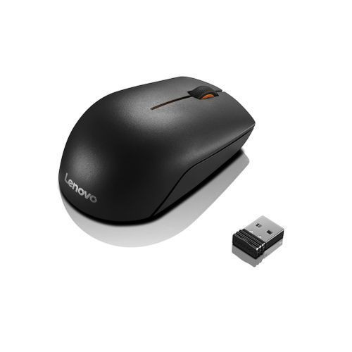 Lenovo 300 Wireless Compact Mouse – Black