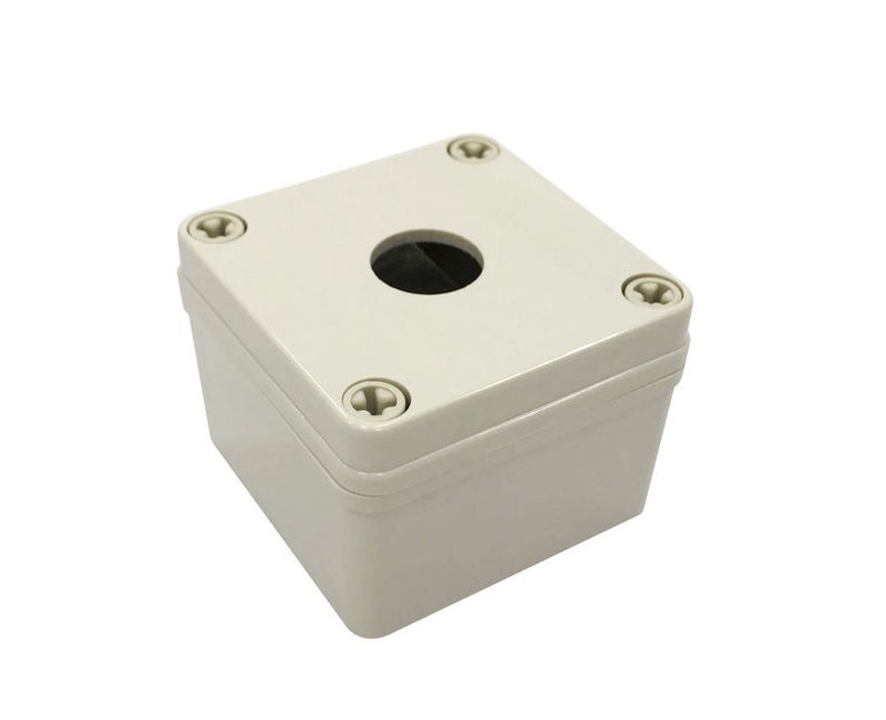 Tronic Push Button Box PVC 1Way W80XH80XD60 EN 0808-K1-TJ-AG EN 0808-K1-TJ-AG