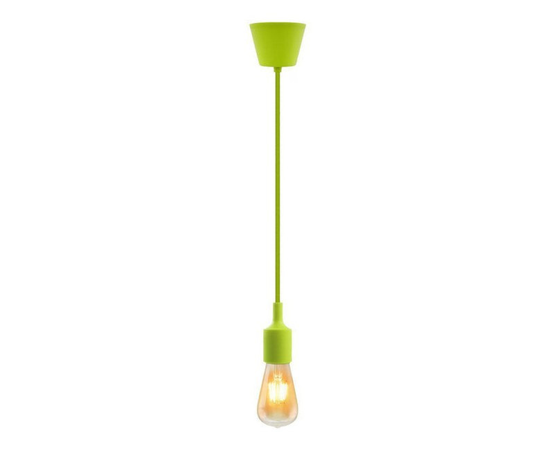 PVC HOLDER E27 - LIGHT GREEN PL HO27-LG