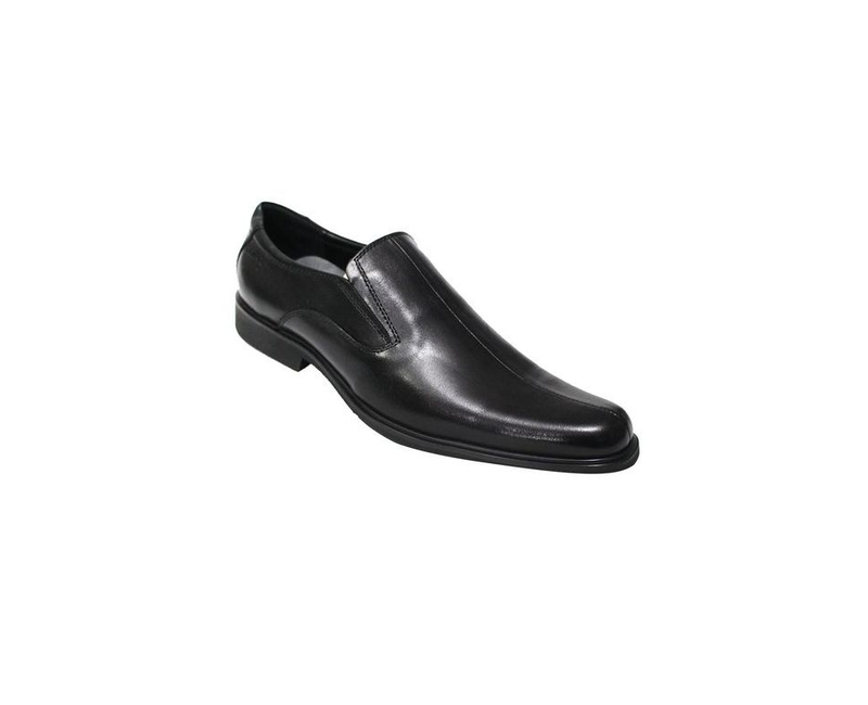 Men's Front Pointed Gentle Shoes - Black