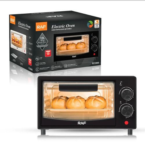 RAF 12L Electric Oven R.5305 - Black
