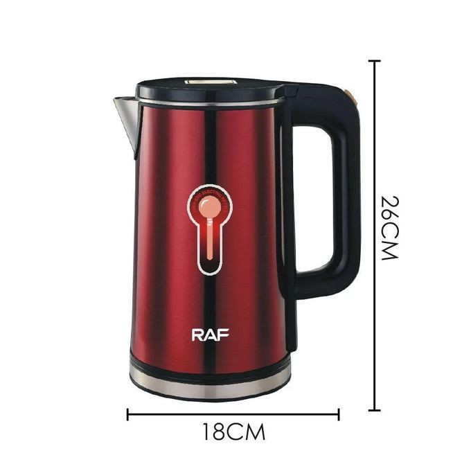 RAF 2.5 ltrs Electric Kettle - Multicolor