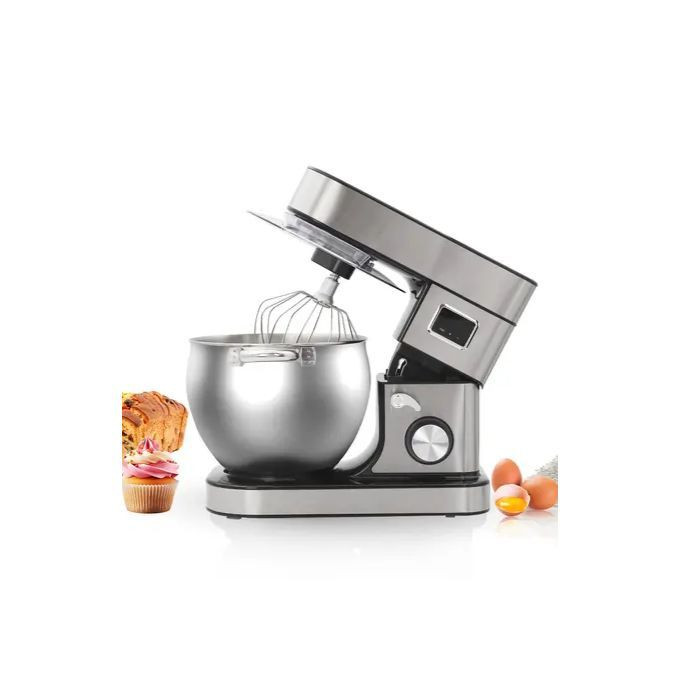 3 In 1 Stand Mixer Of 12 Liters For Kneading Dough Whipping And Mixing -Multicolours