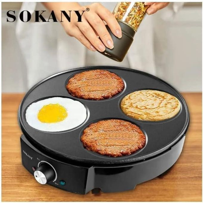 Electric Pancake & Chapati Machine SK BBQ-842 - Multicolor