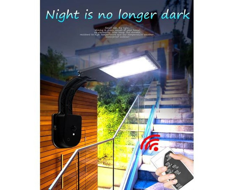 4 Modes High Light outdoor waterproof sola light PIR Motion Inductor