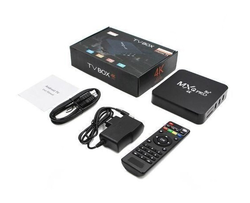 Android Smart Tv Box 5G 4K 8GB Ram / 128 GB Rom - Black