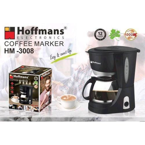 Hoffmans Coffee Maker HM-3008 - Black