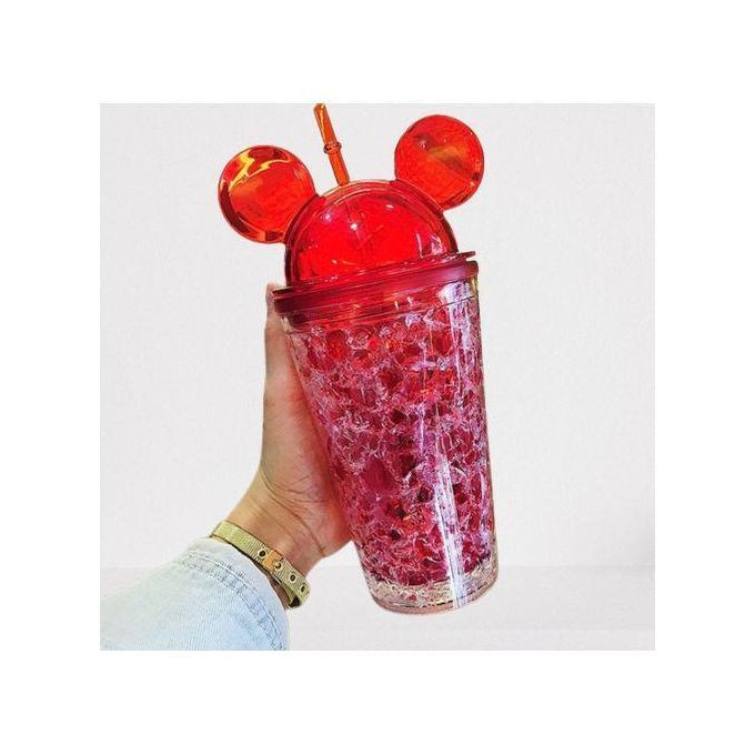 Melamine Ice Frost/ Juice Glass - Red