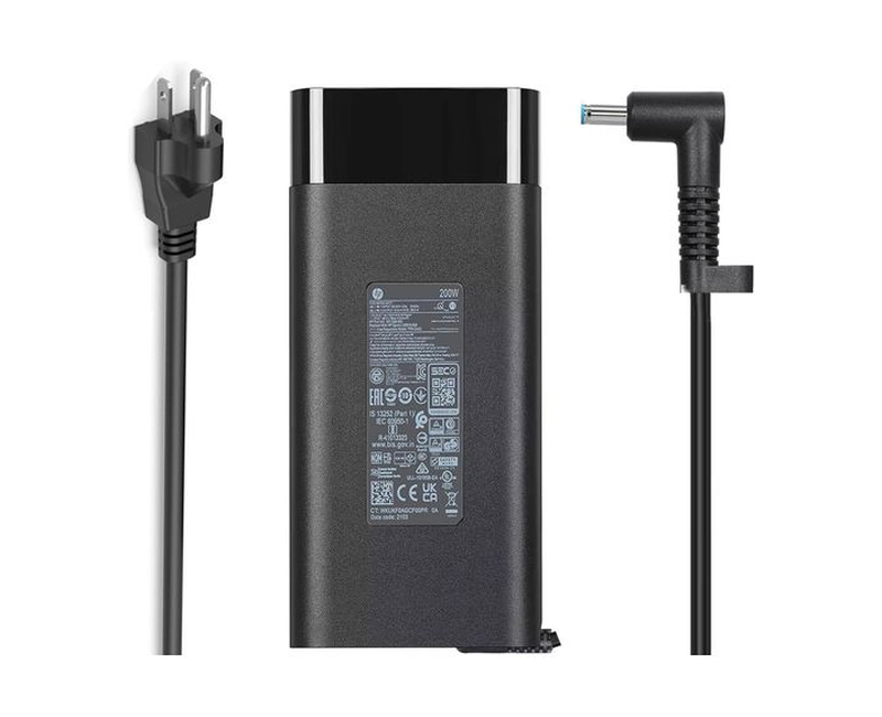 200W AC Adapter Fit for HP OMEN Pavilion 15 16 17 G5 G6 G7 G8 Gaming Laptop HP ZBook 17 G3 G4 G5 Series OMEN 15 16 15t 17 17t Envy 15 2020 L73385-001 ADP-200HB B Laptop Charger Powe