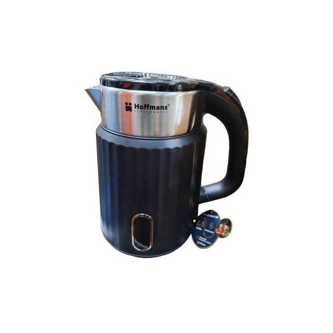 2.5L Electric Milk Boiling/ Cooking Pacolator/Kettle -Black /Cream