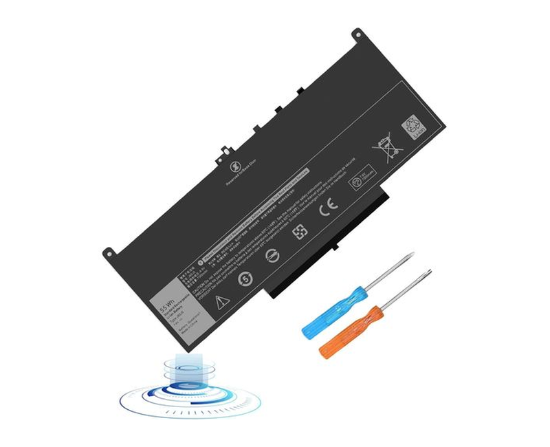 E7470 Battery E7270 Battery J60J5 Battery for Dell Latitude E7470 E7270 7470 7270 Laptop Battery, Type 1W2Y2 0MC34Y MC34Y R1V85 242WD GG4FM WYWJ2 451-BBSX 451-BBSY 451-BBSU