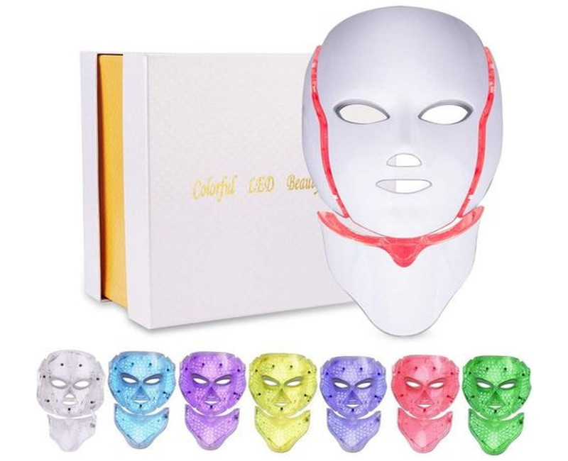 7 Colors, 7 Colors Neck, Light Face, 7 Colors Face and Neck with Micro-Current Function (7 Colors)