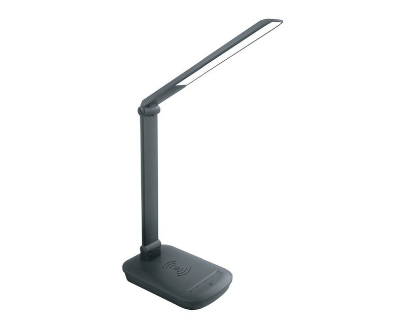 LED DESK LAMP WIRELESS CHARGER BK 4W