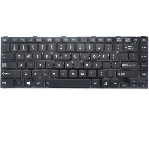 Keyboard Replacement Compatible with Toshiba Satellite C800 C800D C840 C840D C845 C845D L800 L805 L830 L835 L840 L840D L845 L845D M800 M800D M805 M805D AEBY3U02110-US AEBY3UO2110-US W/Frame