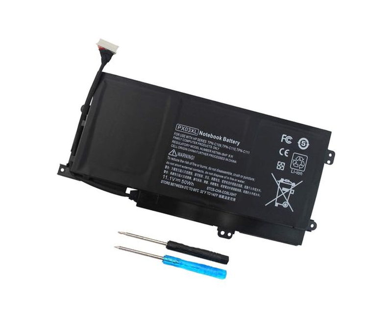 PX03XL Notebook Battery for HP Envy 14 Touchsmart M6 M6-K M6-K125DX M6-K015DX M6-K025DX M6-K010DX M6-K022DX 14- K112NR 715050-001 714762-1C1 TPN-C109 TPN-C110