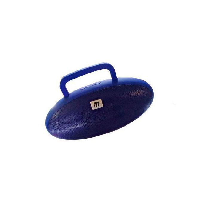 136 portable TF Fm Bluetooth Speaker - Blue