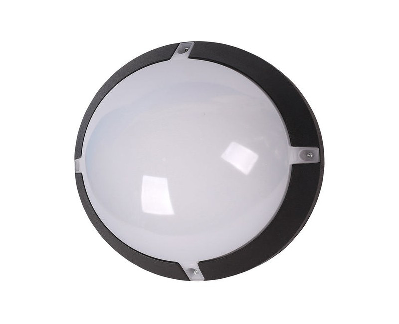 LIGHT BULKHEAD LED BLACK 220-240V/50Hz, 8W IP54