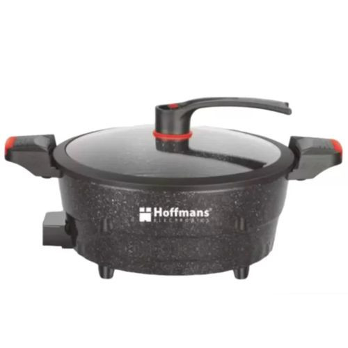 Hoffmans HM-3032, Micro Pressure Cooker, 8Ltr, 1500W - Black
