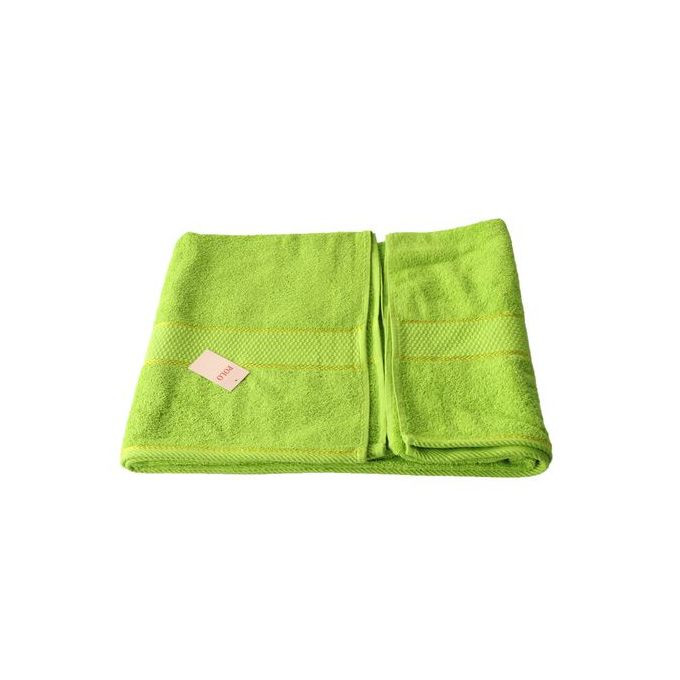 Polo Large Cotton Towel - Lemon Green