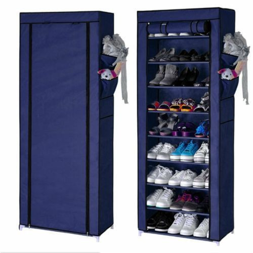 Metallic Shoe Rack 9 Layer