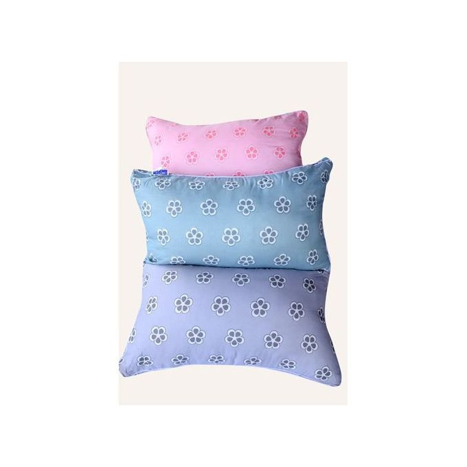 Big Fibre Pillows Pair (2pcs) - Mixed Color