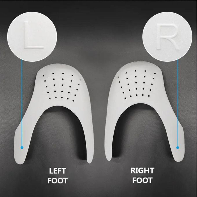 Shoe Crease Protectors Sneaker Shoes Protector Crease Guards Black