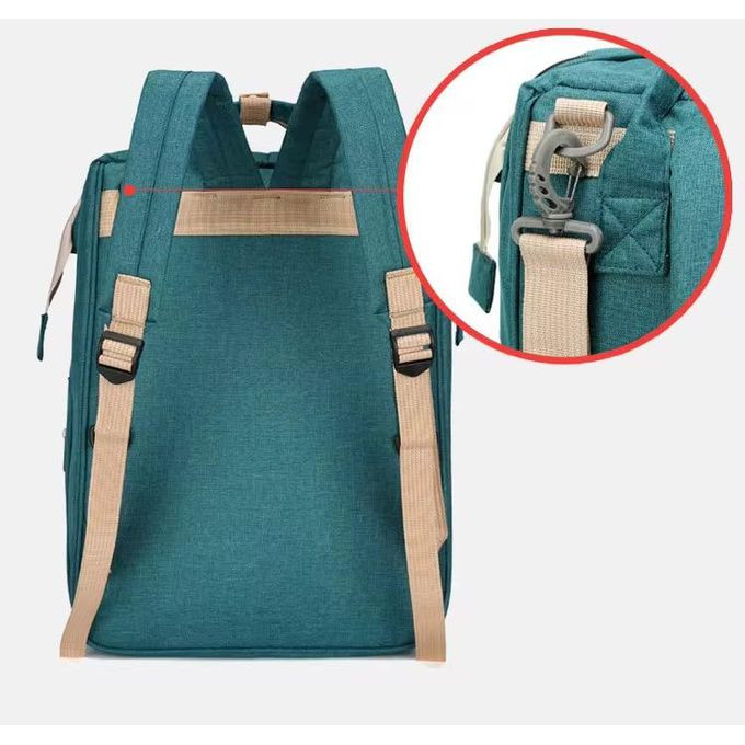 Baby Bag Diaper Backpack with Changing Station Mummy Bag - Green