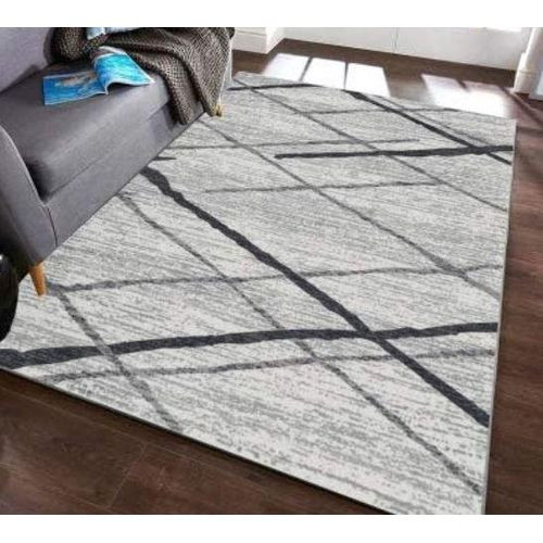 Carpet Geometric Living Room Carpet Sata Coffee Table Mats Simple lines 1.6x1.8m Multicolor