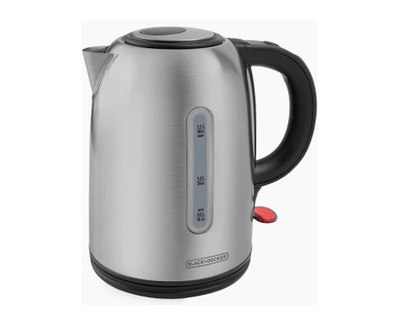 Stainless steel 1.7L Black and Decker kettle