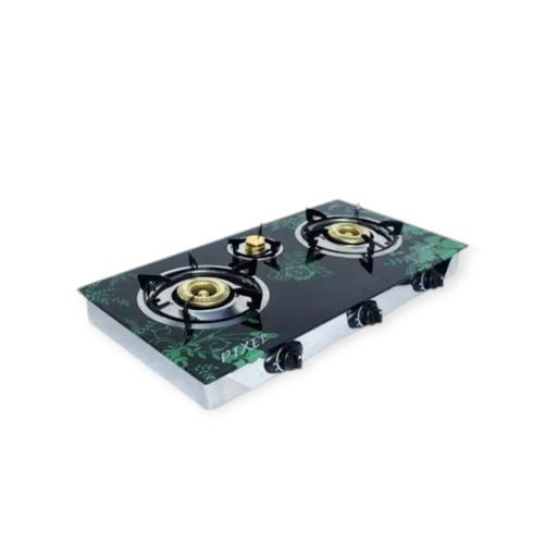 Pixel Triple Burner Gas Stove With Automatic Ignition