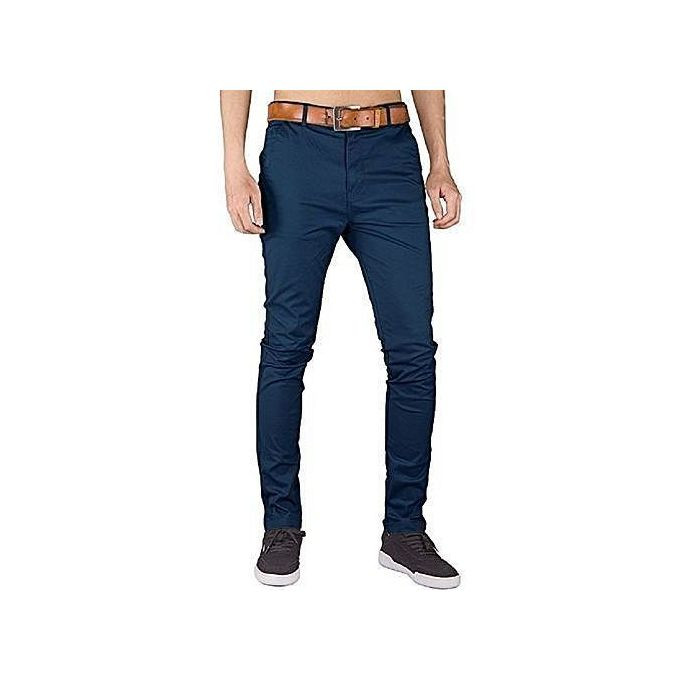 Bundle of 2 Men's Khaki Pants  Blue Black