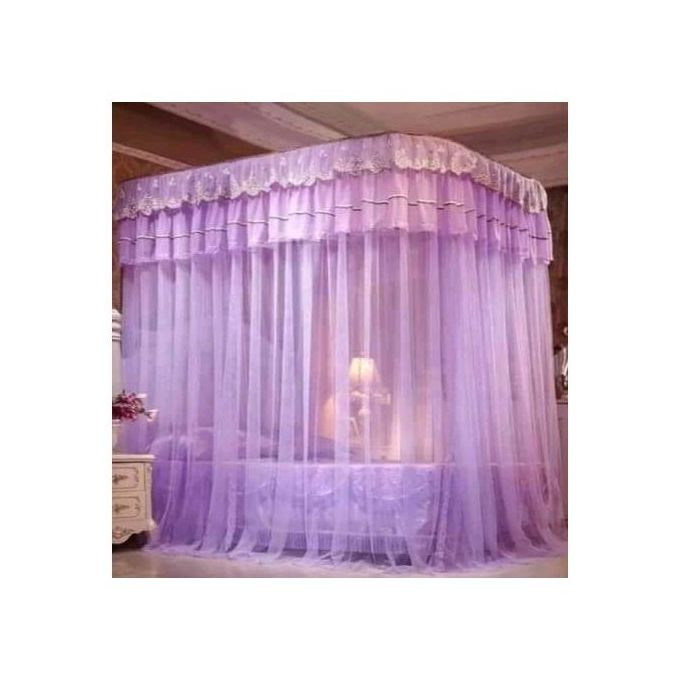 Two-Stand Rail Net-Strong Stands6×6- Purple