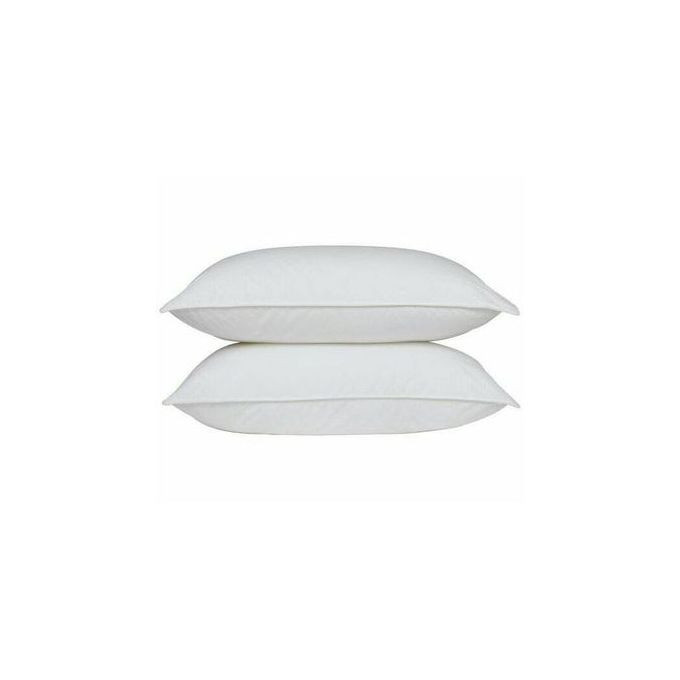 Fibre Pillows Pair ( 2pcs) - White