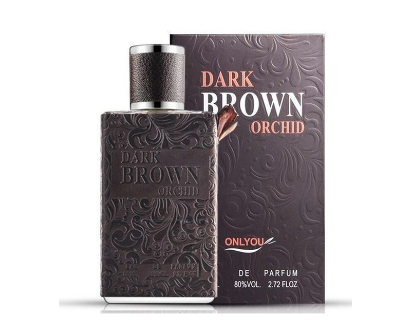 Onlyou Dark Brown Orchid Men's Perfume - 80ml