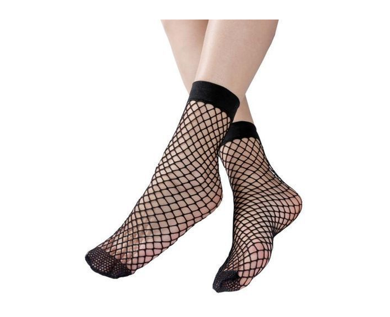 Fish Net Stockings - Design May Vary - Black
