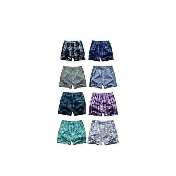 6-Pack Men's Cotton Woven Boxers - Assorted