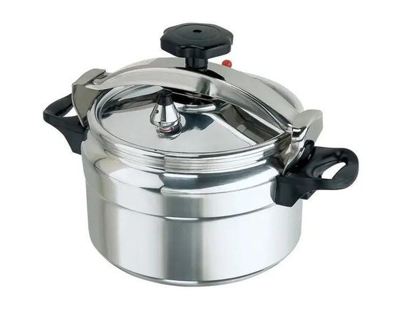 Other Heavy Gauge Explosion Proof Pressure Cooker - Silver  /5 Litres