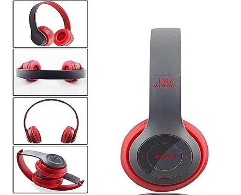 P47 Bluetooth Headphone Wireless P47 Headsets - Multi Colour