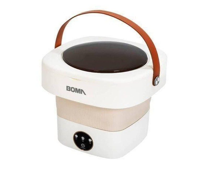 Boma Small Portable Washing Machine, Mini Washer 4.5L High Capacity with 3 Modes Deep Cleaning for Underwear, Baby Clothes, or Small Items, Foldable Washing Machine for Apartments, Camping, Travel -Multicolor
