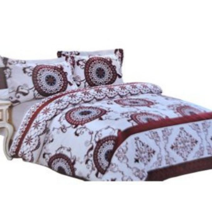 5*6 Woolen Duvet, 2 Pillow Cases - Multicoloured