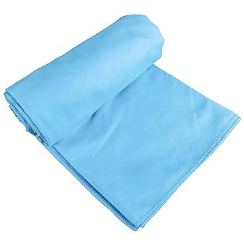 Nytil Double Layer Coton Bedsheets With 2 Pillow Cases - Blue 6x6