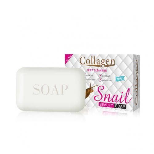 Snail Collagen Deep Cleansing Beauty Soap - 100g