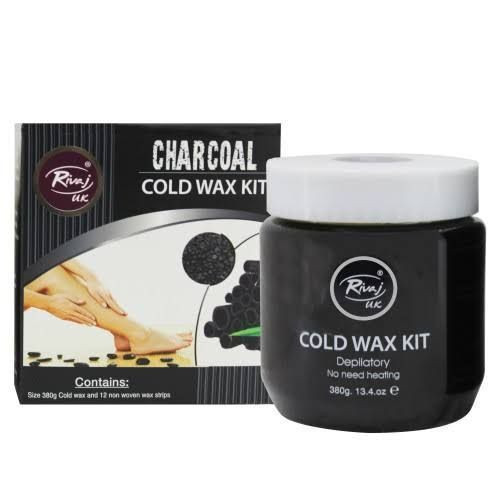 Rivaj Charcoal Cold Wax Kit 380g