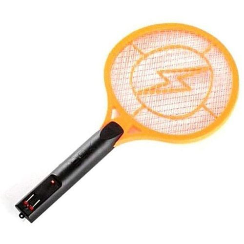 Gecko Electricity Reachargable Mosquito Bat - Orange, Design May Vary
