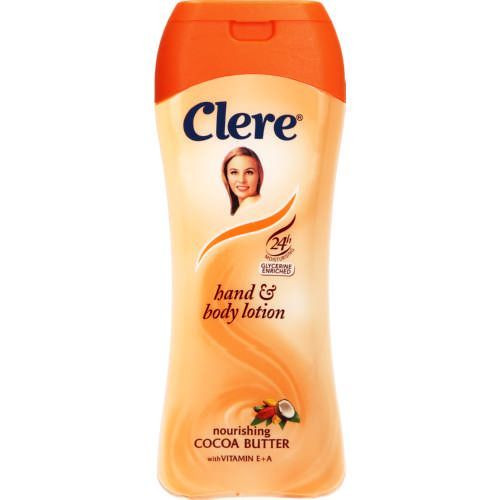 Clere Hand & Body Lotion Cocoa Butter - 400ml