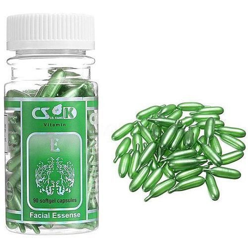 Csk Aloe Vera and  Vitamin E Anti - Aging Facial Oil - 90 Soft Gel
