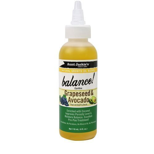 Aunt Jackie'S Balance Grapeseed & Ovaccado Oil 118ml