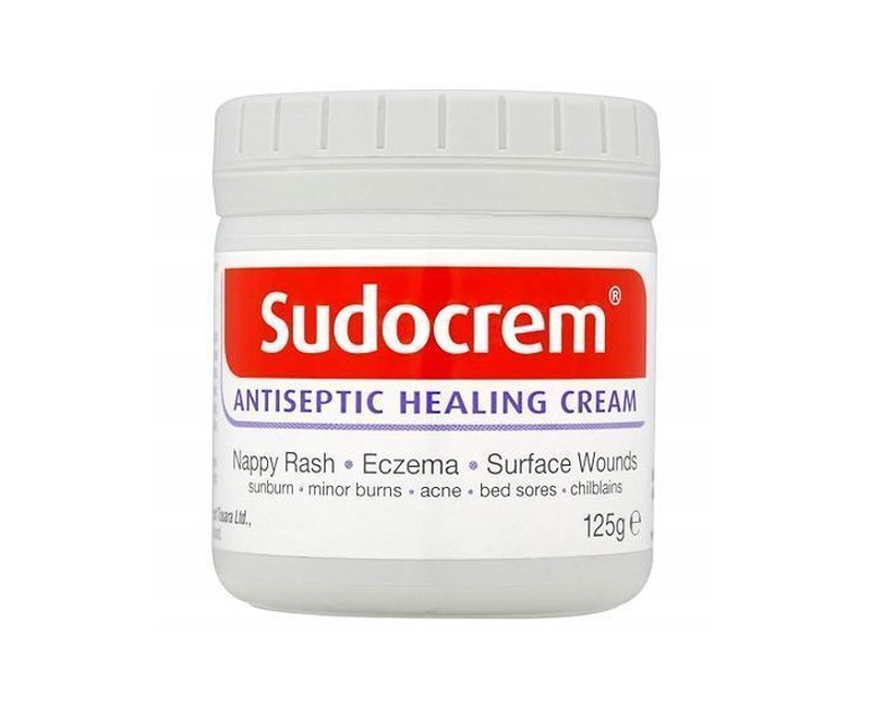Sudocrem Antiseptic Healing Cream For Nappy Rash, Eczema, Burns & Wounds - 125g